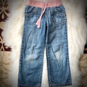 Old Navy Bottoms - Old Navy Girls Pink Elastic Waist Jeans Old Navy Bottoms - Old Navy Girls Pink Elastic Waist Jeans